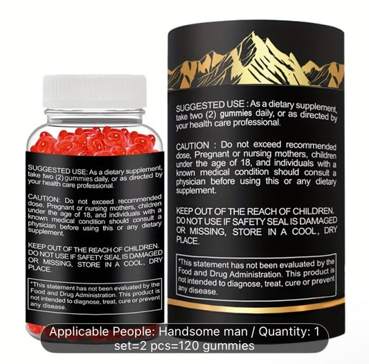 Buy on get one free Gummies for Men buy 1 and get 1 Free
