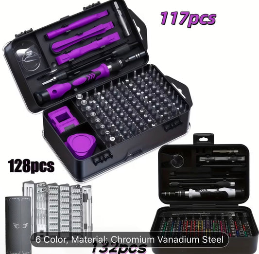 132 pcs Precision Screwdriver Set