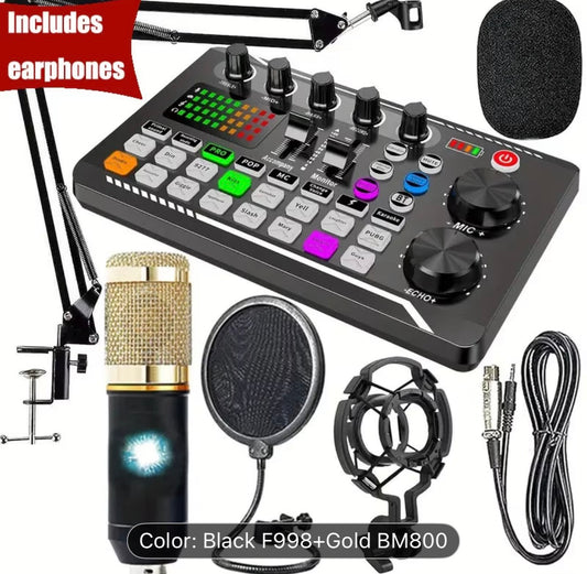 Recording studio equipment